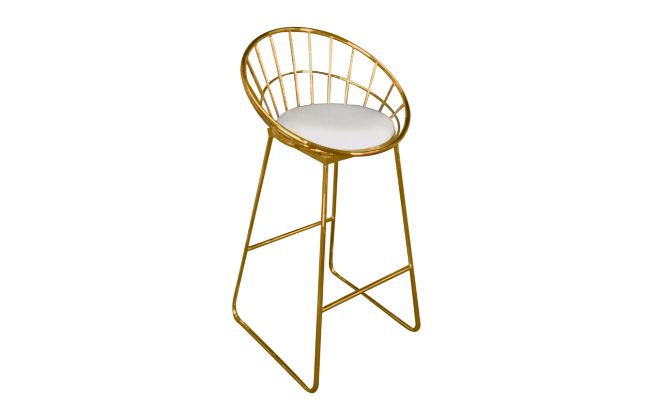 Florence Gold Bar Stool
